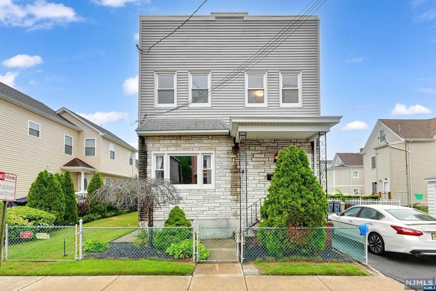 This unique property, once a three-family home, is now a versatile three-bedroom, three-den, three-bathroom residence, ready for someone to make it their own. The 1st floor features 1 bedroom, 1 den, a full bathroom, a living room, and a dining room. Upstairs, is a unit with 1 bedroom, 1 den, a full bathroom, and what was previously a kitchen area, now w the potential to be converted into a living space. Down the hall, there's a 3rd bedroom, another den, a full bathroom, and a second former kitchen that can be transformed into additional living space. Basement has W/D & storage. The property includes 3 separate meters, 3 separate gas & water lines, with the boiler operating solely on the first floor. Recent updates include windows, a front door, siding from 2007, a roof 2013, a sump pump 2021, a furnace 2011, HWH 2012. The facade features stone & siding, great backyard, potential for a 3 car driveway on the left side. This property offers endless possibilities for customization.