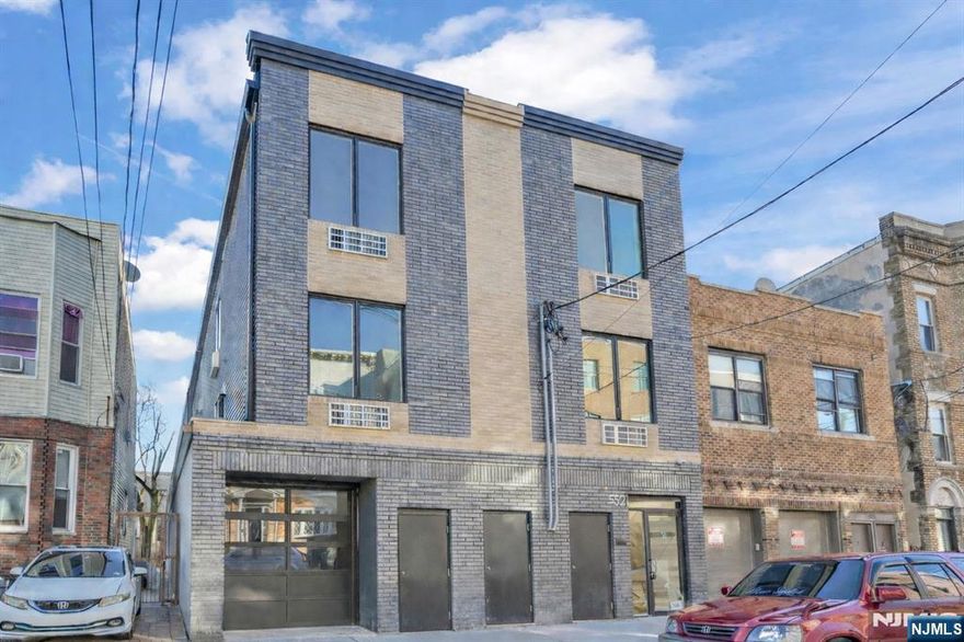 TOP FLOOR 3 BEDROOM offering approx. 1,474 sqft. NEW CONSTRUCTION in a BOUTIQUE ELEVATOR BUILDING with only 4 RESIDENCES located in Union City with easy access to Hoboken, Jersey City, and Manhattan transit. Includes 3 FULL EN-SUITE BATHS, In-Unit Washer/Dryer, Private Storage, 5-YEAR TAX ABATEMENT, and 2-CAR DEEDED GARAGE PARKING AVAILIBLE. Strong value for size.