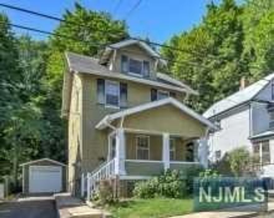 WHY RENT WHEN YOU CAN OWN A HOME WITH LOW TAXES ON A DEAD END STREET, BACKING UP TO LLEWELLYN PARK. ENJOY SITTING ON THE OPEN FRONT PORCH FOR RELAXATION OR READING. LEVEL BACKYARD, GREAT FOR ENTERTAINING YOUR GUESTS. BONUS ROOM ON THE THIRD FLOOR THAT HAS THE POTENTIAL FOR AN OFFICE OR BEDROOM. THIS HOME IS IDEALLY LOCATED NEAR HIGHWAYS, SCHOOLS AND TRANSPORTATION TO THE CITY. THE HEATING UNIT WAS INSTALLED THIS YEAR. HOME IS BEING SOLD AS IS.