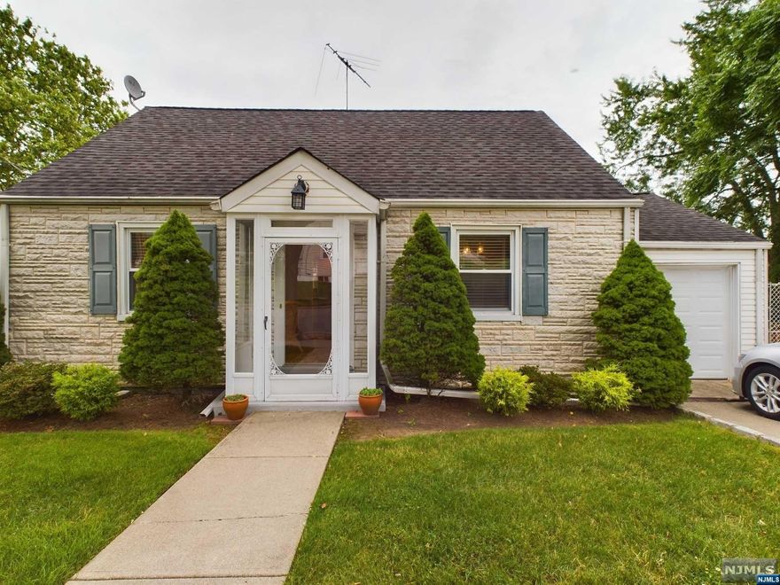 Nestled in a desirable neighborhood, this Cape Cod treasure is conveniently located close to public transportation to NYC on Valley Road, close to Garrett Mountain Reservation and across the street from Albion Memorial Park (tennis courts, playground, softball fields) . Embrace the suburban lifestyle of Clifton, NJ and create lasting memories in your new home.