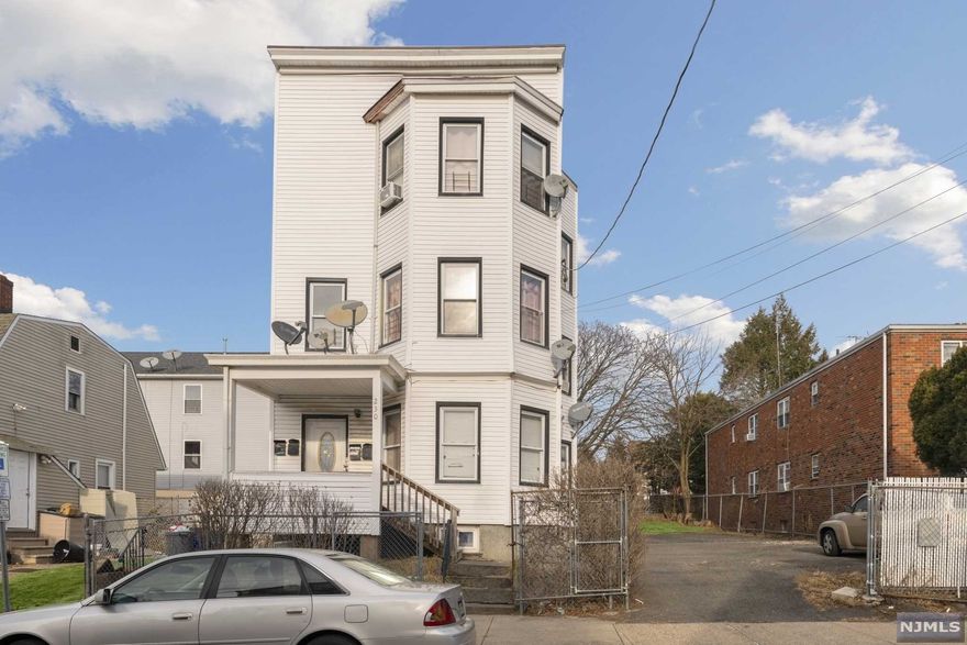 Great Income producing 3-family plus finished basement and large parking lot. Each unit has 3 bedrooms, 1 bath, kitchen, and living room. Close to transportation, shopping, and house of worship.