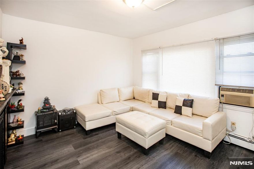 This lovely first-floor apartment offers a comfortable layout with two bedrooms, a bright and welcoming living room, and a large eat-in kitchen â€” perfect for everyday meals and gatherings. The apartment also features a full bathroom and access to a washer and dryer located in the basement for your convenience, access share to the yard, ideal for outdoor relaxation. In-street parking is available. Located in a quiet, residential neighborhood close to shopping, dining, and public NYC transportation, this home offers both comfort and convenience. No pets. No smoking permitted. Tenant will be responceble for paying 50% of the monthly utility costs.