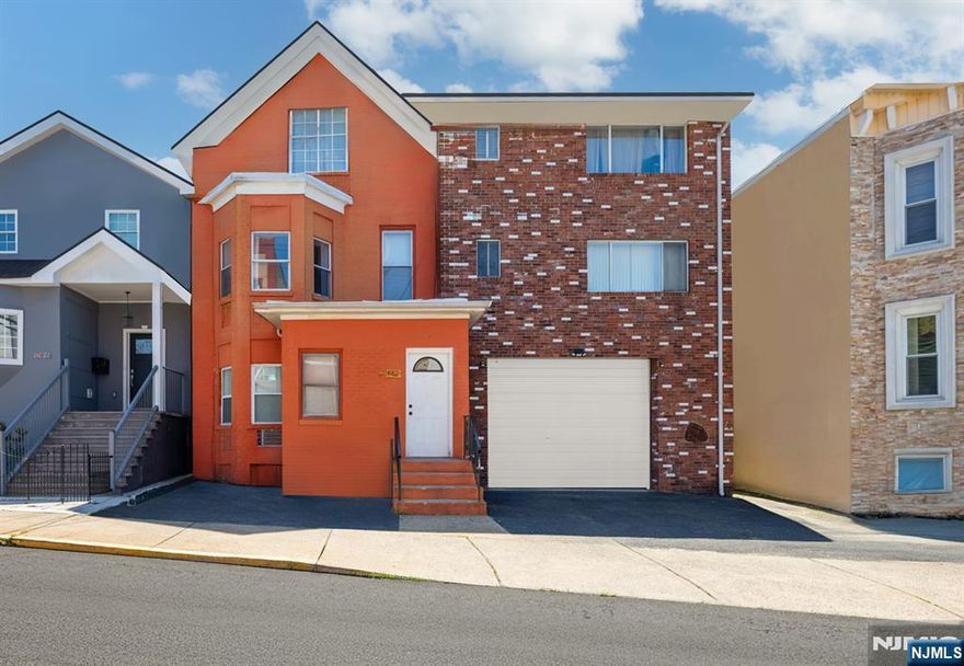 3 Family House in the heart of North Bergen. Priced to SELL! Newly Renovated Investment Opportunity ! This over sized 3 Family Home is Now for Sale. The property sits on an oversized LOT and can park over 8 Cars. Home has 3 Car detached garage and 1 attached garage