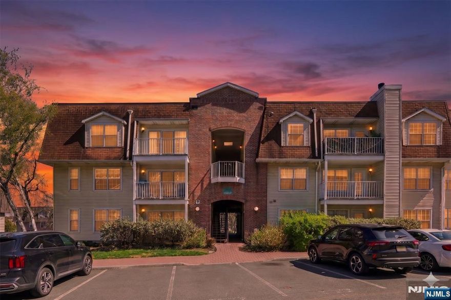 | Rarely available, this renovated first-floor 2BR/2BA Smart home is one of the largest units in sought-after Crown Village, offering approx. 1,250 SF (about 200 SF more vs. the smaller 2BR layouts), plus no-stairs living & a quiet setting away from River Rd. | The split-BR layout offers separation & privacy, w/ a spacious LR/DR area, good closet space throughout, an oversized 20' x 13' primary BR that easily fits a king bed & substantial furniture, a real walk-in closet, & en-suite bath, plus a versatile 2nd BR. The partially open kitchen has been updated w/ modern Quartz countertops, backsplash, & SS appliances, & both baths are tastefully updated, while light hardwood floors, recessed lighting, & central A/C & forced air heat add to the home's move-in-ready appeal. Just off the LR, a private patio screened by tall hedging adds outdoor privacy & extends the living space. | Add'l highlights include in-unit washer/dryer, one assigned parking space directly in front, add'l parking available for a fee, & ample guest parking. HOA covers 1 parking, heated pool, fitness center, water, & landscaping/snow. | Crown Village is loved for its true sense of community, lower carrying costs than almost every other condo in town, & unbeatable value & convenience. The location feels close to perfect for everyday Edgewater living, w/ Whole Foods, Trader Joe's, restaurants, waterfront access, & NYC bus/free ferry shuttle, all just a stone's throw away. | TEXT Michael @2012849009 private tour.