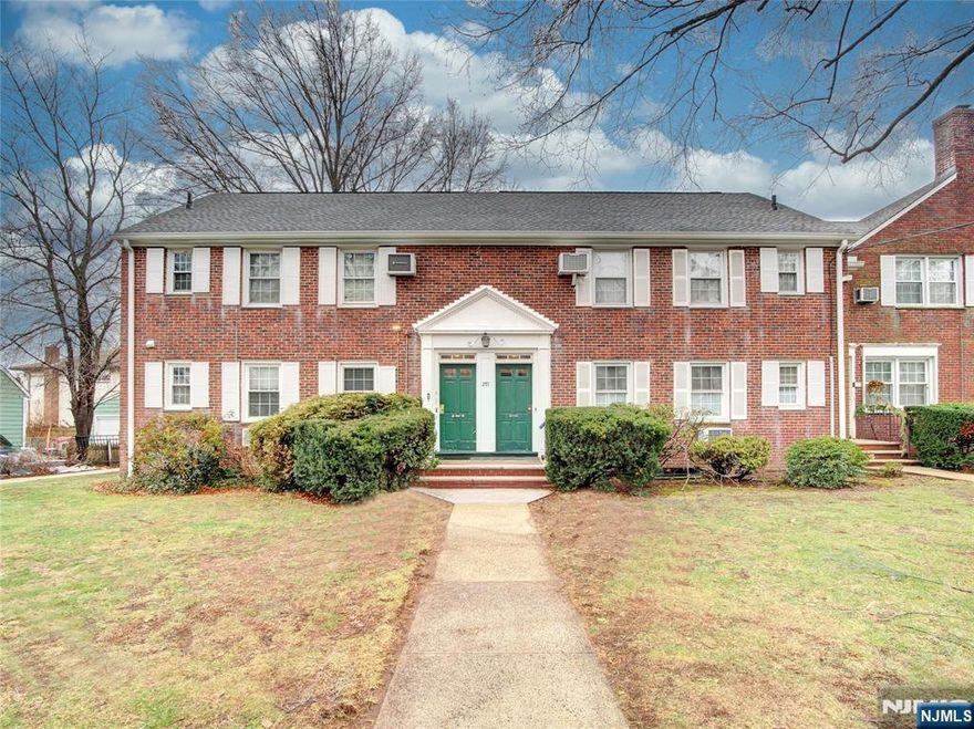 Rare opportunity to own a 1 Bedroom, 1 Bathroom first floor unit in the sought-after Maplewood Village Condo complex. This residence features hardwood flooring throughout and an abundance of natural light. The updated kitchen is a chef's delight, showcasing floor-to-ceiling dark espresso cabinetry, sleek granite countertops, a classic subway tile backsplash, and stainless steel appliances. Full Bathroom with a modern vanity and clean tile work. Exceptional location: situated directly across from the Community Pool and just moments from vibrant local cafes and the NYC direct train. Perfect for those seeking a turnkey lifestyle with urban accessibility. Maintenance-free living in a classic brick-exterior community. HOA Fees $750 Capital Contribution along with 2 months of HOA fees 2 closing. Unit C.