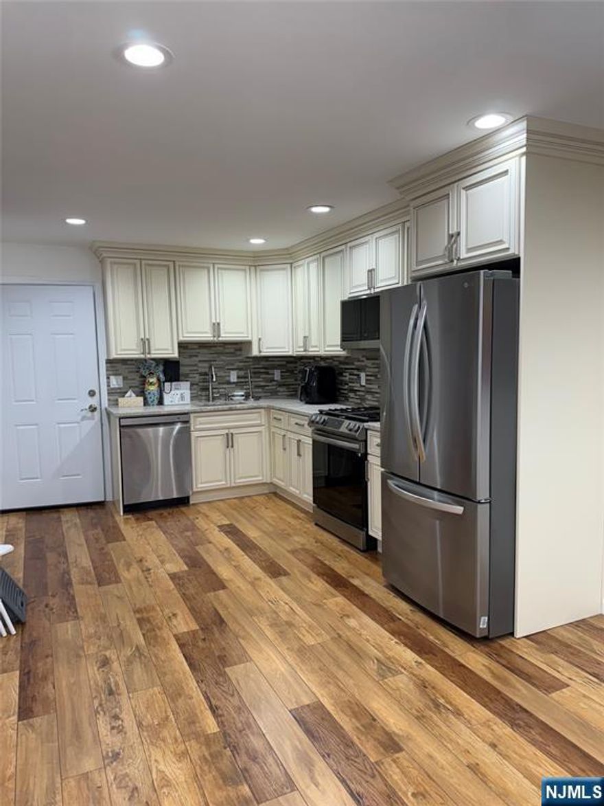 Great for commuters! Totally renovated second floor apartment just move in! Features one bedroom, living room, new eat-in-kitchen, laundry area and new bathroom. Tenant pays electric, landlord pays gas. No pets. Conveniently located less than 5 miles from new Seton Hall Medical School, NJ Transit train station.