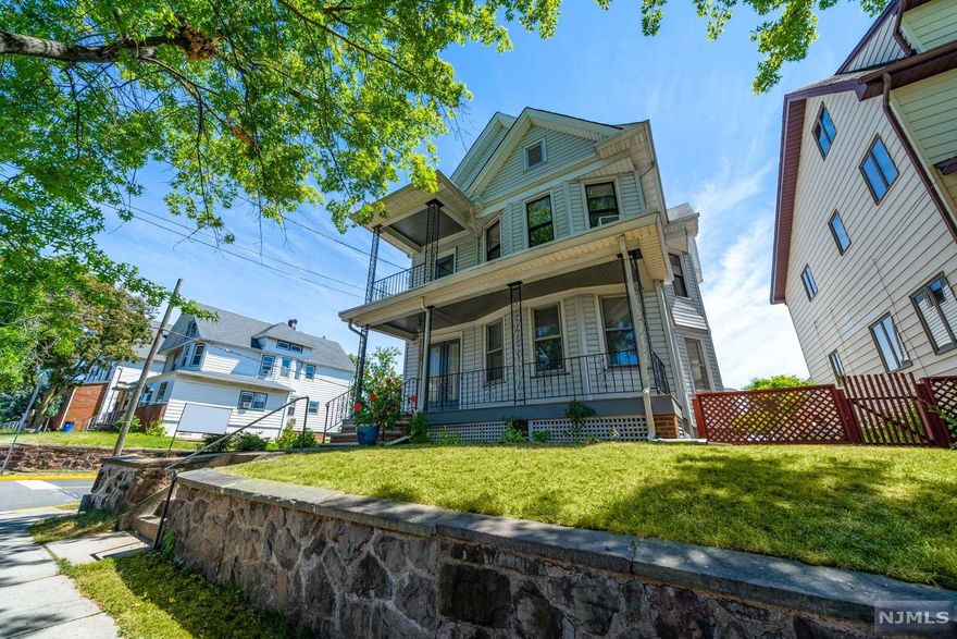 Located in a quiet upscale neighborhood, this outstanding 2 family home (on a corner lot) with amazing NYC views is move-in ready for the next owner. Use your imagination to make this home your own, or for rental opportunities with great investment potential. Outdoor space is large and inviting for entertaining. Immaculately and lovingly maintained with so many upgrades throughout. Home comes with a detached 2 car garage but also enjoys easy street parking. Unfinished attic that can easily be remodeled to fit 2 bedrooms and 1 bath! Excellent location just a block to NYC bus and 5 minutes to the train station! Pictures tell the whole story--check them out!!! Low Taxes!