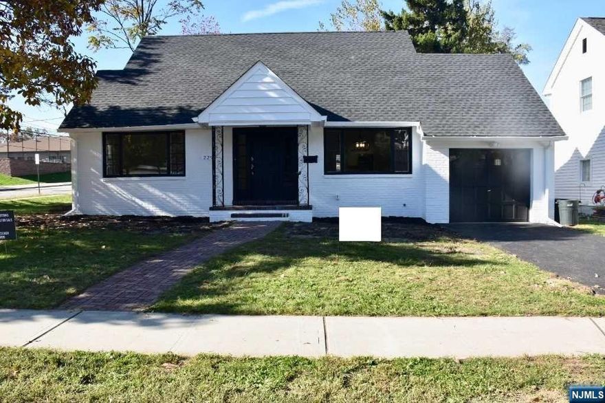 Newly renovated home. 3 bedroom 2.5 baths new kitchen, central air and new roof. First floor has living & dining room. New kitchen bedroom 1 with a full bath. 2nd floor is 2 bedrooms with nice size closets and full bathroom. Basement is brand new with luxury vinyl flooring with laundry room and half bath also has access to backyard from Basement. Nicely located near a school, train station and bus stop. This home Is move in ready just finished by local contractor.