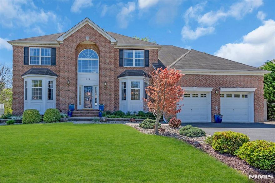 Welcome home! Tucked away on one of Brick's most desirable cul-de-sacs in the sought-after Hamptons at Herbertsville, this classic center hall colonial offers timeless charm and modern comfort. With 4/5 bedrooms and 2.5 baths, this immaculate home showcases a charming brick exterior that adds curb appeal and character. Step into a grand two-story foyer that leads to a formal living room, elegant dining room, dedicated office, and a spacious two-story family room. The heart of the home is the large eat-in kitchen with a center island, flowing effortlessly to the back deck - perfect for entertaining - with serene views of the private backyard that backs to woods. Upstairs, you'll find four generously sized bedrooms and two full baths, providing plenty of space for everyone. The home also boasts high ceilings throughout, a 2-zone central HVAC system, and an oversized 2-car garage. The full walkout basement with high ceilings is a blank canvas for your personal touch. Situated on nearly half an acre (.48), there's ample room for outdoor living, play, or relaxation. Enjoy being just minutes from the best of the Jersey Shore - beaches, downtown Point Pleasant and Manasquan, restaurants, shopping, boating, parks, bike trails, and more. This home checks all the boxes - don't miss your chance to make it yours!