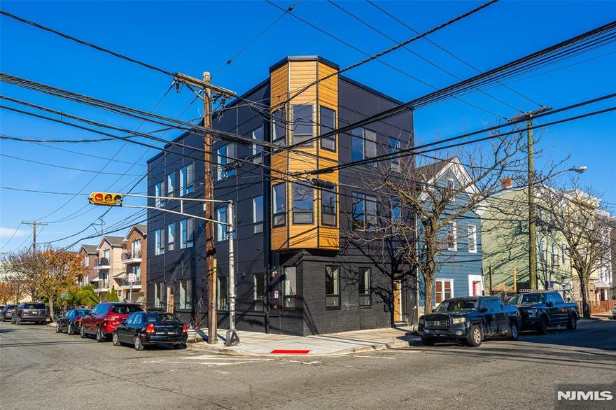 Stunning New Construction in Newark! Welcome to this ultra-modern 2BR home featuring high ceilings and sunlit rooms with ample windows that fill the home with natural light. The open layout highlights a modern chef's kitchen with quartz countertops, GE stainless steel appliances, pendant lighting, and plenty of cabinet space. Enjoy the added convenience of an in-unit washer and dryer, making everyday living even more effortless. The bathroom offers marble-style tile, dark gray flooring, and elegant black hardware for a luxury feel. Relax or entertain on the rooftop terrace with NYC skyline views, a rare perk in this area! Located just steps from Ferry Street's restaurants, caf s, shopping, parks, and major transportation, this home offers unmatched style and convenience. Parking is also available for residents, providing an extra level of comfort. A must-see for renters seeking modern living in a prime Newark location!