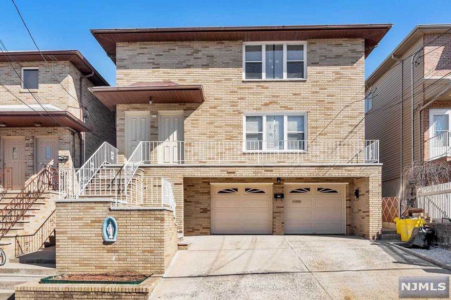 Three family home in Fairview is waiting for you! Great investment opportunity or live in one unit and have the other two tenants help pay your mortgage! First floor has wood floors throughout, Primary suite, 2 BR, Full Bath, Eat in Kitchen, Dining room, Living Room, and access to laundry and 2 Car Garage. Second floor has Primary suite, 2 BR, Dining Room, Living Room and under carpet is wood floors. Ground floor unit has 1 bedroom, 1 full bath and eat in kitchen. Steps away from transportation and close to all! Don't miss this opportunity, it will not last!