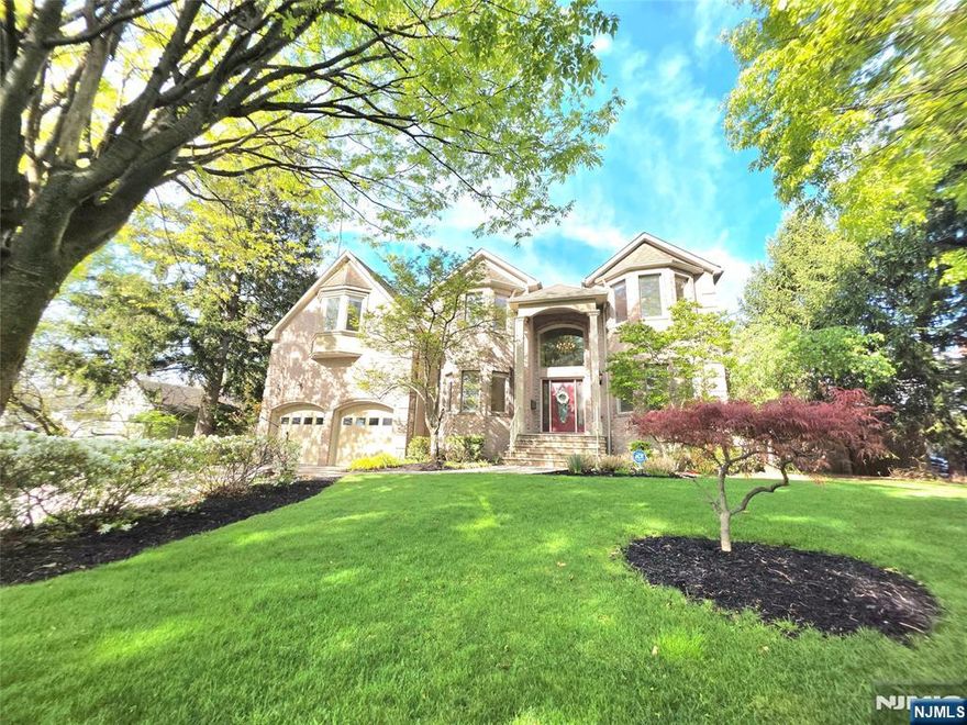 Immaculately maintained by owner inside and outside, magnificent 5-bedroom, 3-bth Central-hall Colonial brick house newly on the market!! 2-story EF, FR/FDR, MEIK w/Top of the line Appliances. 8' Granite Island and breakfast area. 2-story Family Rm w/marble FPL, bedroom/office and full bath on 1st floor. MBR suite w/tray ceiling, WIC, MBath with jetted tub, granite floors, double vanity sink, Jr. Suite w/full bath, BR, BR, Full Bath. All hardwood floor, central vac, 2nd floor AC is new (2025), video intercom, Bose surround sound system, double-tiered paver patio, sprinkler for all lawn. Large lot 10,729 sf with private secluded backyard surrounded by beautiful trees, and natural light filled around all day. Close to all schools, county park, shopping, 1 block to bus. Pride of ownership, pleasure to show.