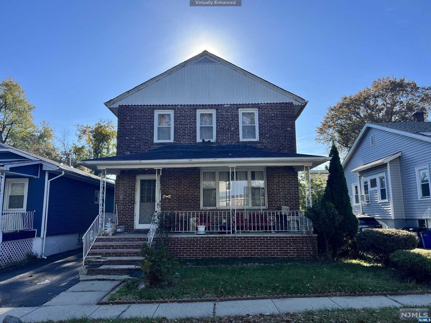 Discover the potential in East Orange's desirable Upsala Heights neighborhood with this charming fixer-upper. This side-hall colonial boasts a cozy living room, dining area, and kitchen on the ground floor, complemented by three bedrooms and a bathroom upstairs. Nestled on a spacious, flag-shaped lot, this home provides ample space for outdoor enjoyment and gatherings. Its prime location ensures convenience, being minutes away from schools, places of worship, shopping, and easy access to the GS Parkway. Please note, this home is offered as-is. Recent removal of an in-use oil tank from the driveway and a completed conversion to gas heating along w soil remediation. The seller stipulates no credits for repairs, remediations, or appraisal gaps, which buyers must agree to waive. Cash, conventional, or 203k, with offers up to the maximum appraisal value the buyer is prepared to accept without adjustments. If Active or Attorney Review, feel free to view the property and submit backup.