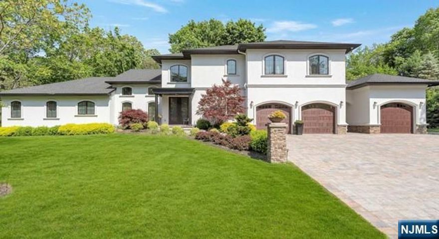 Welcome to your dream home built in 2016!This breathtaking Mediterranean Villa showcases impeccable elegance boasting 4 BDRMS & 3.5 BATHS. Upon entry,the magnificent two-story foyer welcomes you w/its high ceilings & sleek porcelain floors. The Chef's Kitchen ft. granite countertops,custom cabinetry & top-of-the-line appl's. French doors lead from the kitchen to a backyard patio,perfect for outdoor entertaining.Dining Room is breathtaking w/floor-to-ceiling windows. The MBTH is a true oasis, complete w/extra-large custom closet & the MBTH is a sanctuary of indulgence,feat. soaking tub & large shower w/rainfall showerhead complete the 1st floor. Upstairs, you'll find an Ensuite Bedroom w/WIC,2 addt'l BDRMS w/a Jack & Jill BTH. The finished Basement provides warm & versatile area w/engineered flooring. LED lighting throughout the home. 3-car att garage. Crafted by a renowned builder who holds a real estate license, ensuring the highest level of quality & craftsmanship. Welcome Home!