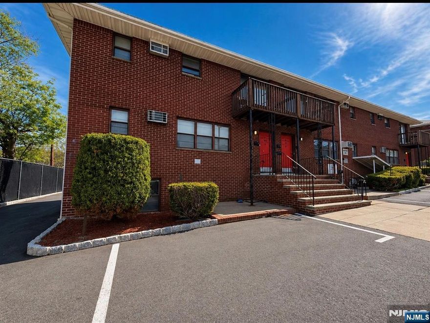 Don't miss the most affordable property in Bergen County! Unbeatable location for effortless commuting! This first floor unit is conveniently located across the street from The Westmont Train Station, NYC express bus & The Rosie Shopping Complex. Right in the front of the pet friendly Terhune Courts Condo complex is this one bedroom unit is full of light. Offering hardwood under the bamboo laminate, marble kitchen flooring, plenty of closets and storage. HOA fee includes heat & hot water, pool, 1 deeded parking space, and convenient onsite laundry area.