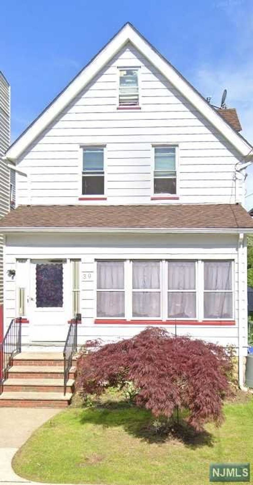 3 bedroom 3 full bathroom house in a nice, quiet neighborhood in West Orange! Great as a starter home! There's a deck in the back that overlooks the backyard. Finished attic on the third floor, great space for storage. The home is located near NYC bus transportation.