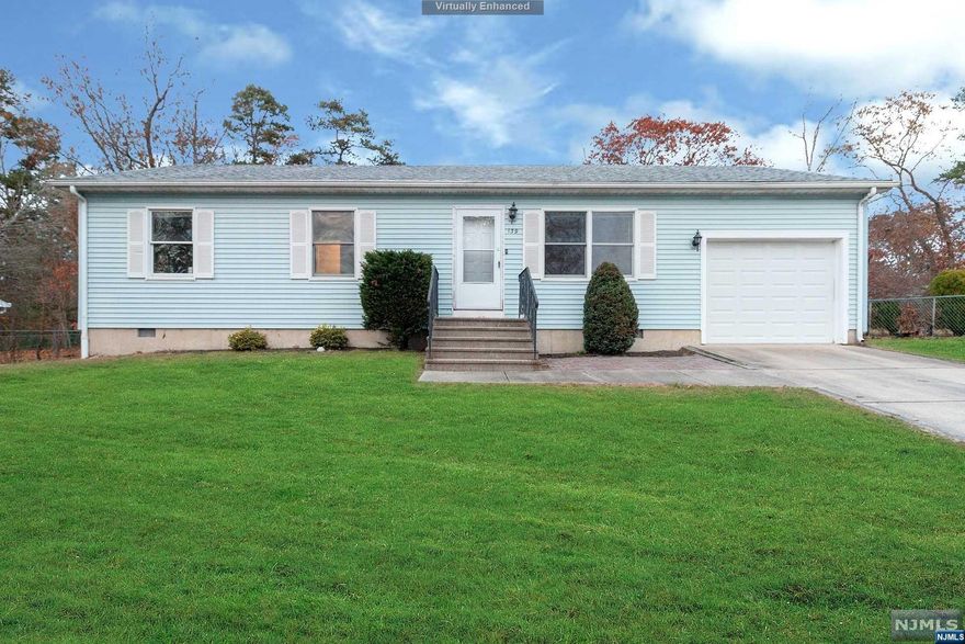 Well maintained rancher in Browns Mills features a convenient 1-car garage. Boasting 3 bedrooms, 1 bathroom, a spacious eat-in kitchen, dining room, and a welcoming living room, this residence offers a comfortable and well-appointed living space. Don't miss the opportunity to make this move-in-ready home yours.