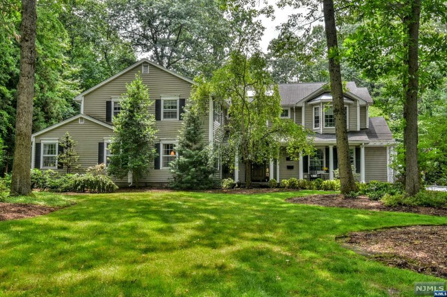 End of cul-de-sac loc. in one of Allendale's premier neighborhoods. Nestled on one-acre, few homes blend quality, beauty and function like this. CHC has been updated to meet the demands of today's discerning buyers. Gourmet kit. updated with marble countertops is the perfect place to gather family and friends in the heart of the home. Expansive dining rm. and game rm, complete w/ cherry built-ins and wine refrig. Family rm. features built-in wall unit and walls of windows to let the outside in! French doors lead to paver patio, heated salt water gunite pool w/ jacuzzi, outdoor kitchen, gas firepit and outdoor speaker system. Outdoor living at its finest w/ a Florida room (heat) and full bth. Mstr. bedrm. boasts updated bth w/ soaking tub, his/her sinks and 2 walk-in closets. Second flr. offers 3 add'l bedrms, 2 full bths, and a private office. Add'l features: custom moldings, new water heater/elec. panel/a/c unit. Close proximity to Blue-Ribbon schools and Ramsey Farmer's Market