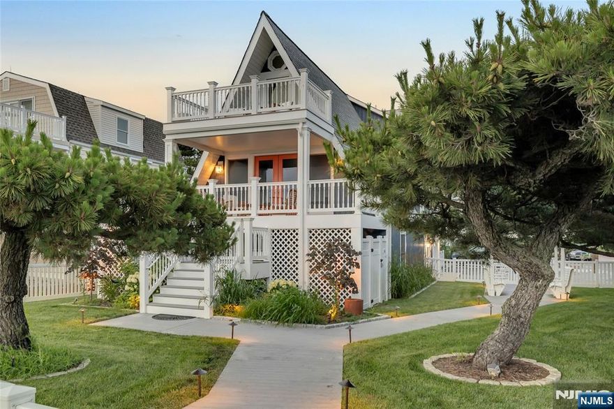 Now is your chance to own a stunning Cape May waterfront retreat. This 2,727 sq ft, 4-bedroom, 3-bath fully renovated beach home offers the perfect blend of luxury, comfort, and income potential. Being sold fully furnished with established rental bookings already in place, this property delivers immediate cash flow. Enjoy a beautifully updated kitchen, flooring, bathrooms, and expansive decks, along with fresh interior paint, a newer roof, and state-of-the-art climate control. Take in breathtaking bay sunsets from multiple vantage points, surrounded by lush landscaping with an irrigation system. Designed for entertaining and large gatherings, the home comfortably sleeps up to 14 guests and features smart home technology throughout. Spacious, turnkey, and ideally located on the water â€” this is a rare opportunity to own a true Cape May coastal gem