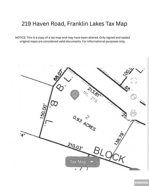 219 Haven Road Franklin Lakes NJ 07417
