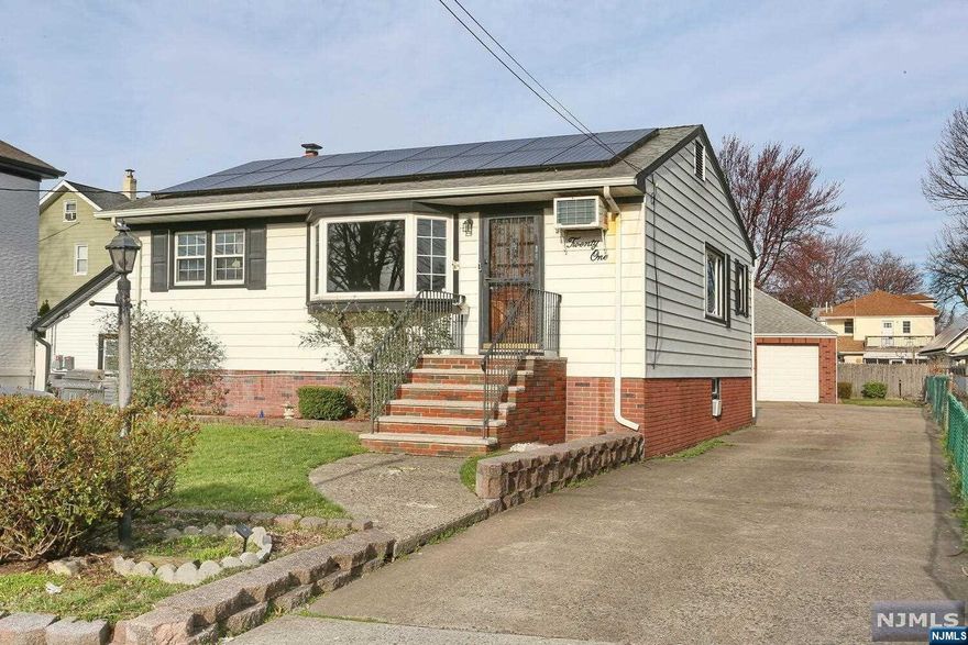 CALL LIZ RUCKDESCHEL 201-522-4020 ...EXCELLENT OPPORTUNITY FOR INVESTOR/BUILDER OR 1ST TIME HOME BUYERS TO RENOVATE OR EXPAND THIS CHARMING RANCH WITH FULL BASEMENT THIS HOME SITS ON AN OVERSIZED LOT IN VERY RESIDENTIAL AREA WITHIN CLOSE DISTANCE TO SCHOOL & NYC BUS. MAIN FLOOR OPENS INTO A LIVING ROOM, LARGE EAT IN KITCHEN/DINING ROOM, FULL BATH AND 3 GOOD SIZED BEDROOMS. FULL LARGE BASEMENT AND DETACHED 3 CAR GARAGE AND BEAUTIFUL BACKYARD FOR YOUR ENTERTAINMENT. SOLAR PANELS NOT ON LEASE. HOUSE SOLD STRICTLY AS IS, BRING IN THE OFFER!