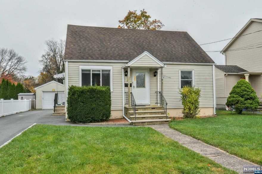 Welcome to this 4 bedroom 1 bathroom Cape Cod located in a wonderful neighborhood with easy access to schools, shopping, parks and transportation. This home has been in the same family since the 1960's and has hardwood floors through out the first floor. All new windows have been installed in 2023. There is also a nice size backyard and a garage. This home is being sold STRICTLY As Is. CO is the buyers responsibility. Come and bring your imagination to make this house your new home with new memories.