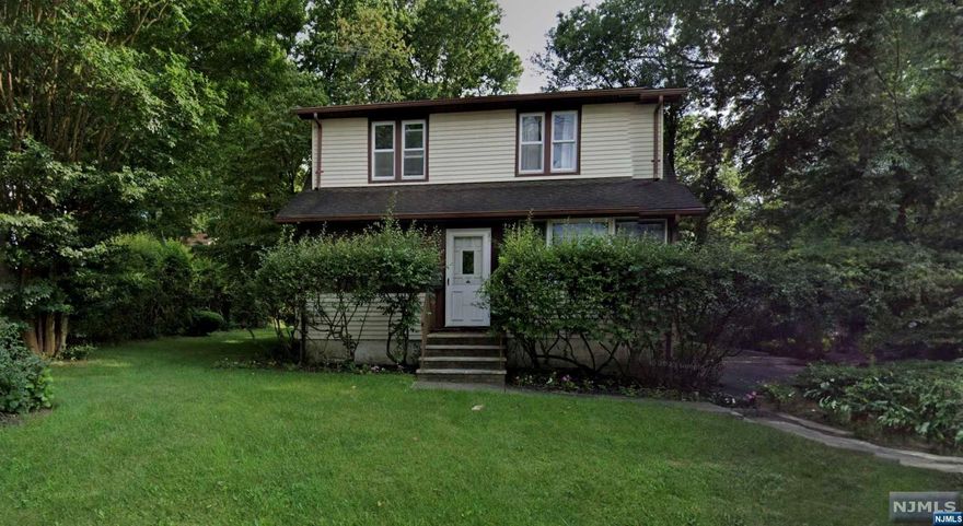 Don't miss this lovely colonial on an oversized 82 x 123 lot adjacent to over .5-acre of wooded Teaneck township property. The first level features a spacious mud room, an office, a large living Room, dining Room, eat-in kitchen and a family room that can also serve as a first-floor bedroom private entry. The second floor has three nice sized bedrooms and a full bath. There's an unfinished basement with laundry, utility and toilet. Close proximity to multiple houses of worship, transportation, shopping, parks and schools.