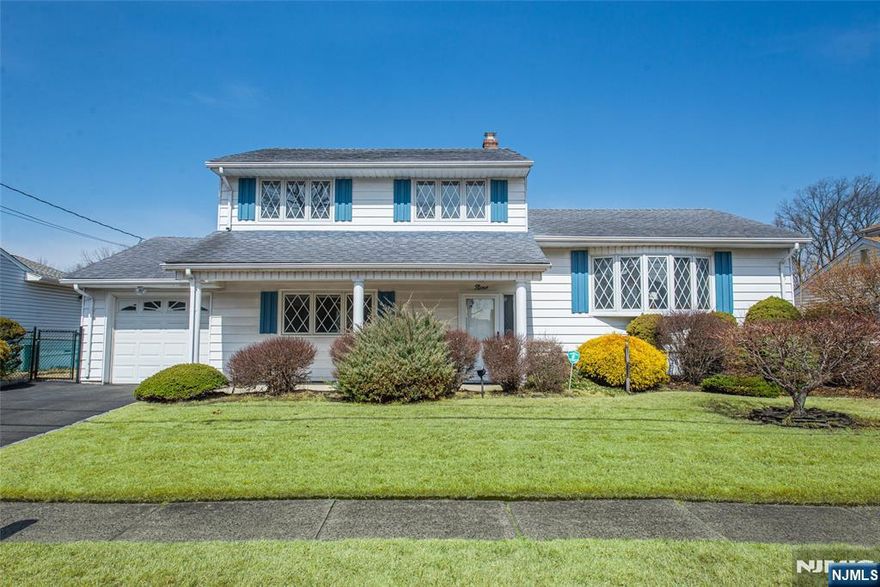 Location, Location, Location. Convenient to Mass Transit, Shopping, Golf, Parks and Other Activities. The Front Door Welcomes you into the Entry Foyer with Double Coat Closet, Continue into the Oversized Front to Back Family Room with access to the Over sized 2 Car Tandem Garage, With Loft Storage. The Back Door Leads you to a Spacious Backyard, That is Fully Fenced in, There is a Grassy area, Patio and Oversized Storage Shed. On this level there is also a Laundry Room With Slop Sink, Washer and Dryer. A Powder Room Completes the Ground Level. One Level Up The Spacious Living Room has a Cathedral Ceiling and Bay Window, Lending to Plenty of Light. Dining Area and Kitchen complete this second Level of the Home. Kitchen has a Gas Bosch Cooktop and Convenient Gas Bosch Wall Oven. GE Profile Refrigerator, Vinyl Flooring and Garden Window. There is also a Peninsula in the Kitchen, For a Casual Meal and Extra Storage. Microwave Does Not Work. Next Level Up Has Three Bedrooms all with Hardwood Floors. Primary BR has Two Double Closets, Two Additional Closets in The Hallway. The Full Bathroom is Located on this Level. In The Hallway there is access to The Attic and a Attic Fan. Basement has Utilities and Storage Space. Come and Make This Home Your Own.