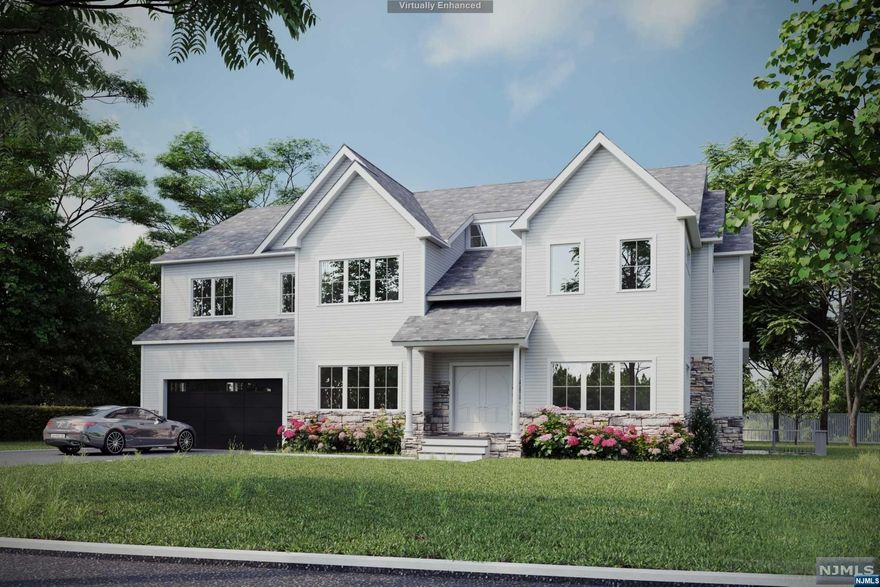 New luxurious home by Fernway Builders sits on a .6 acre cul-de-sac, has spectacular views of a private golf course, boasts over 6,800 sq ft of living space 6 Beds & 6.5 Bath. 1st floor features double story entry foyer, formal DR & LR, butler's pantry, & double story FR that connects to outdoor Covered Porch. Large kit has Thermador appliances, oversized quartz countertop island, custom cabinets, walk in pantry, breakfast nook, island fp. 1st fl also has in-law suite. 2nd fl offers a spacious primary suite, his & hers WICs, spa-like primary BR w/heated floors & private balcony. Three generous addt'l BRs have en-suite BA/WICs. 2nd floor also has high loft, large laundry rm, office/prayer room. Fullly finished LL has 9' ceilings, media room, gym, legal nanny suite, w/d hookup, wet bar. The rec room is 50' long with access to walk-up stairs. Lot is landscaped w/irrigation systems. Upgrades available: Check builder's site for full details.