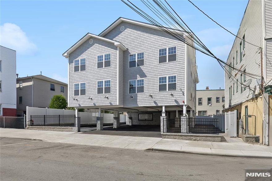 Brand-new luxury 6-unit building featuring modern kitchens with stainless steel appliances and sleek finishes. Enjoy sun-filled interiors with central air, video intercoms, and covered garage parking. A shared coin/card-operated laundry room is conveniently located on the 2nd floor. Residents can also relax in the fully fenced courtyard with a paver patio. Ideally situated near the Passaic train station with NYC access and close to major highways. CONTACT ZACH FEAGLES (201) 364-3757 WITH ANY QUESTIONS OR TO SCHEDULE A PRIVATE SHOWING.