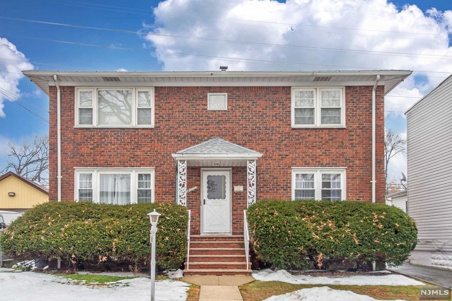 Come check out the endless opportunities on this 2 family property. Located in a quite area of Belleville. Featuring 3 bedrooms 1 full bath in each unit and half bath in basement. Large 2 car detached Garage with enough space for extra storage. Near Schools and Parks.