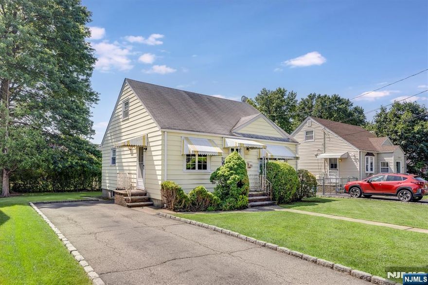 Welcome to this meticulously maintained home, nestled in an excellent location that offers convenience for NYC commuters, shopping, parks, and schools. Nice size property 50 x 100, The first level offers a cozy living room, eat-in kitchen, two bedrooms, and a full bath. The second level offers a third bedroom, and a large unfinished room that offers the exciting possibility of creating a fourth bedroom. This home also features a full unfinished basement with laundry facilities and direct access to the yard, leading to a covered patio a perfect spot for outdoor entertainment or peaceful reflection. This charming home is a canvas awaiting your personal touch, and it's ready to welcome its new owners. Don't miss the opportunity to make it yours!