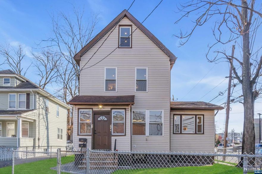 Experience modern living at 94 Cleremont Ave. in Irvington, NJ! This newly renovated 2-family residence offers 4 inviting bedrooms, 2 in each unit, each with a newly renovated bathroom. State-of-the-art kitchens feature brand-new stainless steel appliances, including a dishwasher, refrigerator, and gas range. The second floor boasts a generously sized attic, perfect for a recreation room or play area. Parking is ample with a double-door garage for 6 vehicles, plus driveway space for 2 more cars. The backyard oasis is perfect for gatherings or unwinding. Conveniently located off the Garden State Parkway, this home offers comfort and potential additional income. Book your visit today to experience the allure of 94 Cleremont Ave. Garage sold in "AS IS" condition.