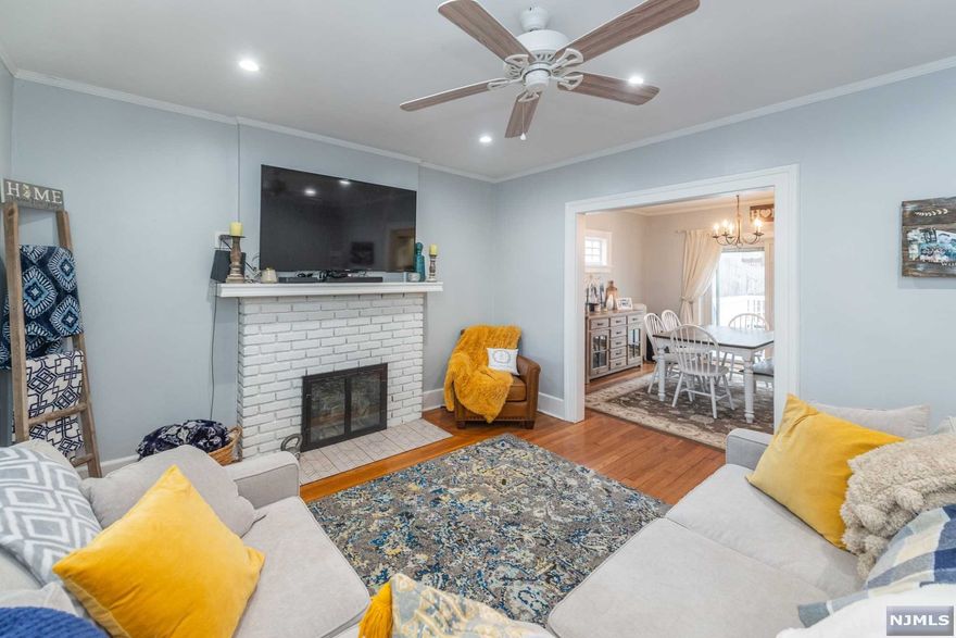 A rare opportunity in the Lanning Ave neighborhood. Tucked away in one of the most desirable sections of town sits a Verona Gem! This classic Colonial has tons of charm and all of the upgrades for modern living. The adorable front porch will quickly become your go-to spot to relax. First floor features a cozy living room with wood burning fireplace, dining room, updated kitchen with stainless steel appliances & powder room. Upstairs you will find 3 spacious bedrooms and a full bath. Beautiful hardwood floors and ample closet space can be found throughout the home. The basement has tons of potential to be turned into additional living space and add your own flair. Large backyard is a perfect entertaining space, a spot for playtime, gardening, and more! Located close to all the main attractions: Montclair train, shopping, restaurants and NYC transportation. Verona boasts amazing schools and well known Verona Park is just a short walk away!