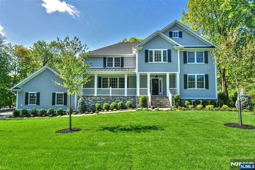 Experience elevated luxury in this stunning NEW CONSTRUCTION featuring 6 bedrooms, 5 full baths, 2 half baths across a thoughtfully designed layout. The vaulted great room sets an impressive tone, flowing seamlessly to a covered deck perfect for outdoor entertaining. The first floor includes a spacious dining room, two gas fireplaces, a guest bedroom with en-suite, and a flexible space ideal for an office or additional sitting room. The chef's kitchen and open living areas are designed with elegance and functionality in mind. The second floor offers three bedrooms, each with private en-suites. Second floor laundry room adds to the ease of family life. The primary suite boasts lifted ceilings and a spa-like bathroom retreat. A rare highlight: two basement bedrooms (one with en-suite) with private entry from both the garage and the backyard, with walkout access to a covered patio-perfect for extended family or quest quarters. A unique blend of comfort, design, and versatility in one extraordinary home. LIsting agent: Brian Forgette Terrie O'Connor Realtors 201-481-3593 bforgette@tocr.com