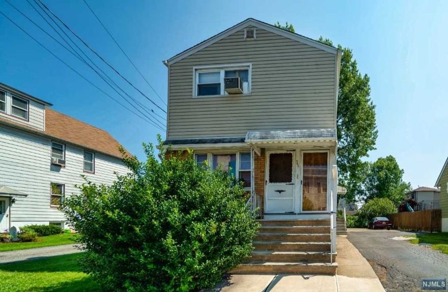 Perfectly Situated Two-Family Home on Oversized Lot with Great Investment Opportunity! Very Low Taxes and Close to Transportation, Shops, Restaurants and more! Both units move-in ready with either tenant wanting to stay. Separate electric meters and laundry hookups for each unit in the basement. Fenced-in Backyard and Off-Street Parking for up to 4 cars! Low Priced and very ideal for the first time homebuyer or investor! Great Price for Bergen County Investment!!!