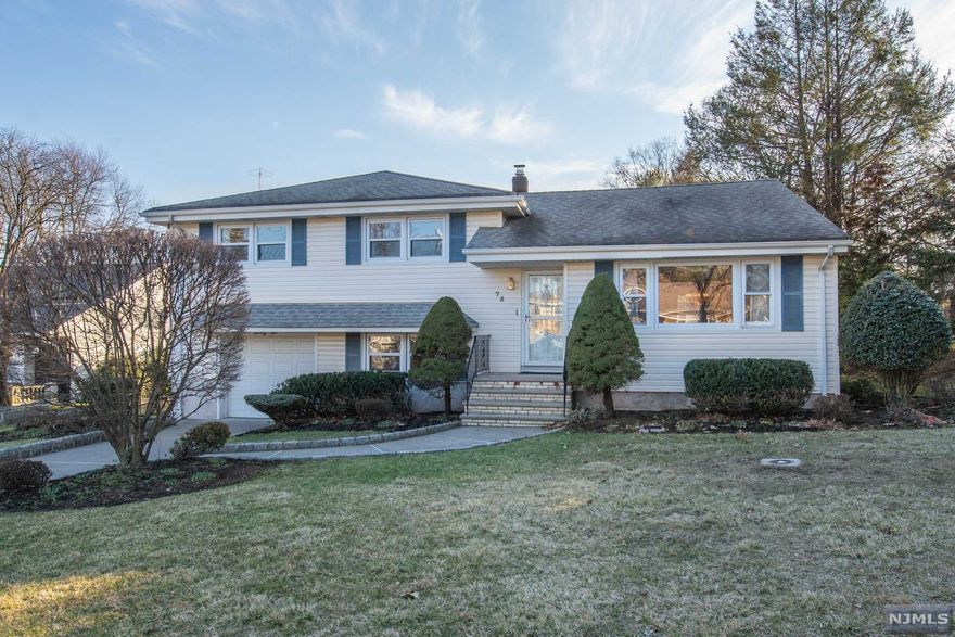 Well- maintained split level home located in prestigious Montclair Heights neighborhood with great curb appeal offers bright and airy living room, dining room, eat in kitchen 3 bedrooms ,2 full baths, family room and partially finished basement. Ground floor access to attached garage and walk out to patio in beautiful private yard. features new furnace, central air, hardwood floors and more. Ideal location near NYC transportation, Park & Ride, Montclair State University & NJ Transit Trains to NYC. Enjoy nearby shopping in The Village of Upper Montclair, Clifton Commons, The Promenade Shops at Clifton and much more. Located near Rt 3, 46, 80. & GSP . Located 12 miles from NYC Port Authority. Live in a residential neighborhood with the convenience of being steps from everything.