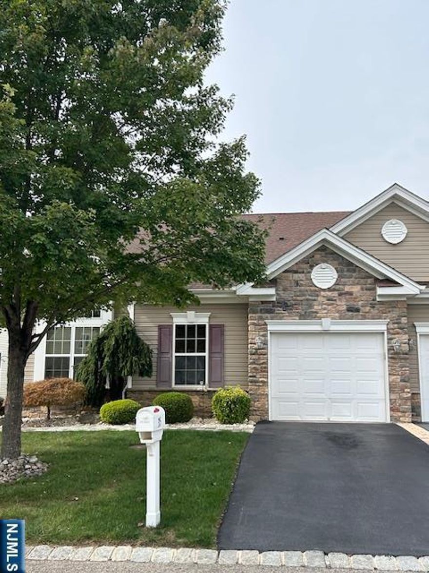 Well maintained 3 bedroom 3 bath two story home in sought -after Stonebridge adult community. This Essex II updated model has large kitchen, dining room, living room, primary bedroom with walk in closets, updated bathrooms plus additional bedroom or office with updated full bathroom on the first floor. The second Floor includes a guest room with open area and walkout to a beautiful patio. The community has a 41,000 sq. ft. club house, indoor and outdoor pools, tennis, biking and walking path