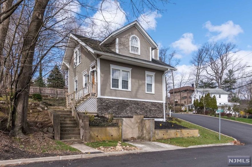 Welcome to this 2 bedroom colonial home in North Haledon! Beautifully updated inside & out, this house is sure to please. The first floor boasts an open floor plan- featuring a large living room with gas fireplace, formal dining room, kitchen w/stainless steel appliances, office/small bedroom, and powder room. The staircase to the 2nd floor reveals 2 bedrooms, and updated full bathroom. The basement is a full unfinished space with laundry area, utility area, and plenty of storage space. Other features of the home include private patio, 1 car detached garage, storage shed, and so much more. Come see this beautiful home today! :)