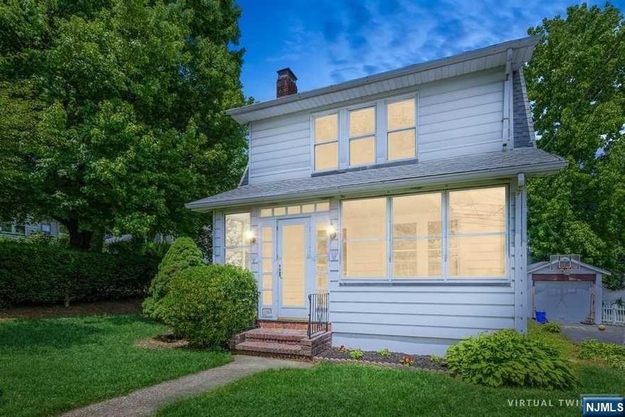 Affordable 3 Bedroom 1.5 Bath Home Located on A Corner Lot, Screened in Porch With Detached Garage. With Formal Living Room & Dining Room, Den And Half Bath On First Floor, Bedrooms On Second Floor With A Full Basement, Just ready To Be Finished For Your Own Game Room! Wood Floors Throughout, Take This Lovely Home And Make It Yours. Located Only 13 Miles From NYC In The Spring Garden Section of Town, Minutes From NYC Transportation, This Home Is Being Sold Strictly As Is. Home Is Being Sold Strictly As Is