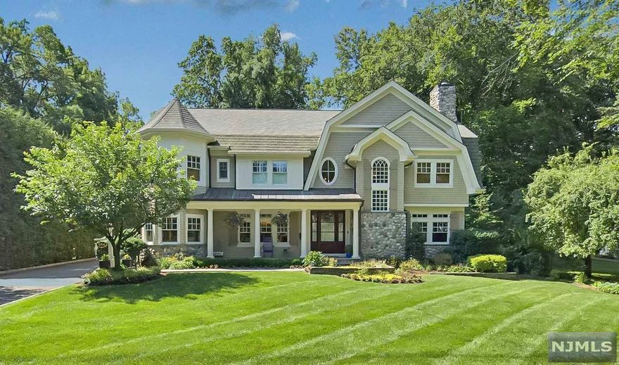 Luxe details & modern amenities abound in this spectacular center hall colonial nestled on a quiet cul-de-sac. No detail spared, from the architectural millwork to the rich wide-plank heated wood floors. A striking 2-story foyer highlights the home's grandeur with an ideal floor plan for entertaining. The EIK is a chef's dream w/ Viking/Sub-Zero appl, an oversized island plus a sun-drenched breakfast area. A 2-sided fplc enhances the Kitchen & Great Rm. Function & style are displayed w/ Butler's pantry, fitted walk-in pantry, generous Mud Rm & 2nd W/D. Upstairs find 5 BRs incl. grand Primary BR w/soaring ceilings, 2 custom fitted WIC's, fplc & new luxe Bath. The redone LL is an entertainer's paradise w/full custom bar, magnificent wine cellar, theater, gym/ BR, full Bath. A fully finished attic apt w/ full Bath rounds out the interior. Flat yard, 3-car heated garage & award-winning Haworth schools.