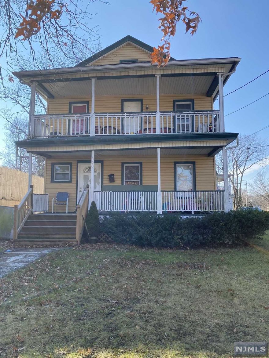 Large 2 family house in quiet area. Offers 3 bedrooms on each floor. Large driveway that fits up to 4 cars. all separate utilities. LOW TAXES. Property is being sold in as-is condition. Buyers responsible for inspections and CO. NO FHA. Conventional or cash deals ONLY.