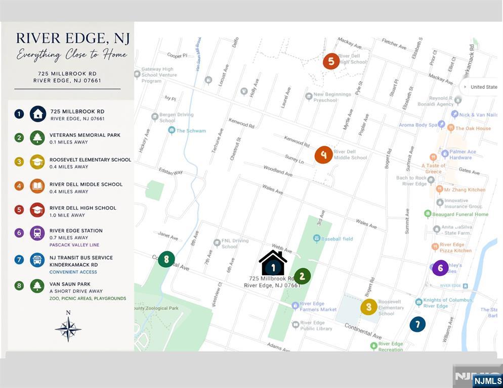 Homes for Sale in Northern NJ | ThisIsRiverEdge.com 725 Millbrook Road