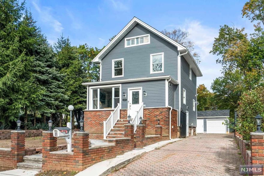 TOTALLY RENOVATED!!! COMPLETED IN 2021. NEW SIDING, WINDOWS, DOORS, INSTALLATION, HVAC SYSTEM, PLUMBING, ELECTRICAL, FLOORS, APPPLICANCES AND HEATING SYSTEM. ENTER INTO BEAUTIFUL OPEN LIVING ROOM AND DINING ROOM WITH LOTS OF NATURAL LIGHT, NEW KITCHEN ALL NEW APPLIANCES WITH BACKDOOR LEADING TO BACKYARD AND GARAGE, MASTER BEDROOM WITH FULL BATHROOM. SECOND FLOOR FEATURES 3 LARGE BEDROOMS WITH NEW FULL BATHROOM. PULL DOWN ATTIC FOR STORAGE. FINISHED BASEMENT WITH REC AREA, LAUNDRY ROOM, UTILITY ROOM, STORAGE ROOM AND 1/2 BATHROOM. NEXT TO THE GARAGE IS A HEATED BONUS ROOM WHICH CAN BE USED AS A HOME OFFICE, GYM OR REC. ROOM COMES WITH 1/2 BATHROOM AND KITCHENETTE. LONG DRIVEWAY WITH AMPLE PARKING. HOMEOWNERS TOOK PRIDE AND CARE IN THEIR RENOVATION.