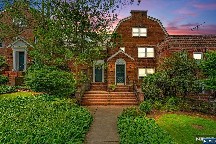 Welcome to Brinkerhoff Manorâ€”this elegant and spacious 1-bedroom townhome offers timeless brick construction, tasteful upgrades, and incredible light throughout. Set in the coveted East Hill of Englewood, enjoy peaceful garden views from your large living room and dining space. The modern kitchen and fully renovated bath (with shower stall and tub) add sleek, functional touches. The bright bedroom includes an oversized walk-in closet for all your storage needs. Heat, water, and daily garbage/recycling collection are included. Plenty of street parking and an unbeatable location near downtown Englewoodâ€™s vibrant amenities and NYC-bound transit make this a must-see!