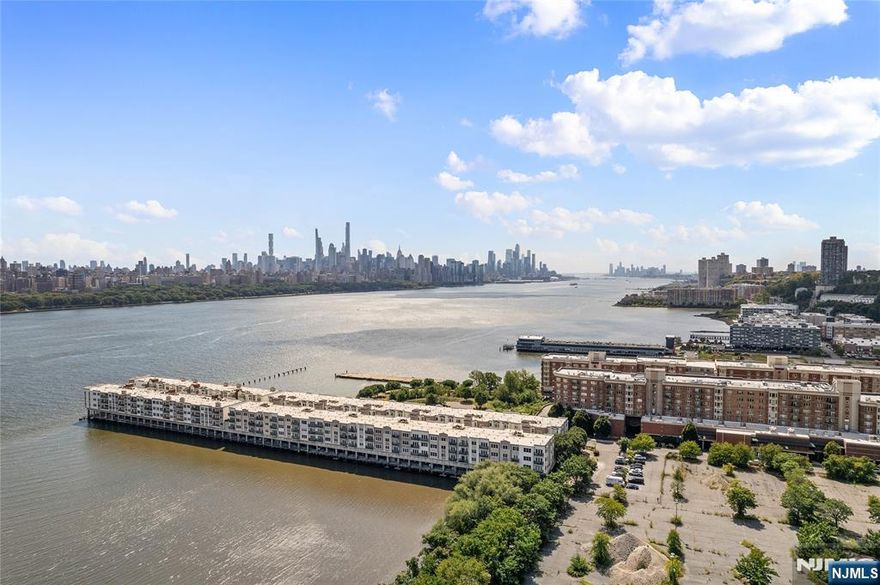 THE PROMENADE. Residence 350 is located on the top floor in the most coveted section of the community with rare direct elevator access from the garage up to the 3rd floor. This serene 1500 sq ft home is freshly painted and filled with natural light, featuring natural Brazilian solid wood floors, renovated kitchen with upgraded granite countertops and stainless steel appliances, and custom closets throughout. Both bathrooms feature upgraded Italian Botticino marble countertops and flooring. A balcony with northern river views, full-size washer & dryer and TWO side-by-side garage parking spaces complete this home on the Hudson. The Promenade is a tranquil oasis with a 24-hour attended gatehouse and is located right next door to City Place providing a vibrant neighborhood with restaurants, shops and amenities just steps away. Residence 350 is more than just a home, itâ€™s a lifestyle. Contact FATIMA BULUR at 973-476-4655 or Fatima@ChenAgency.com