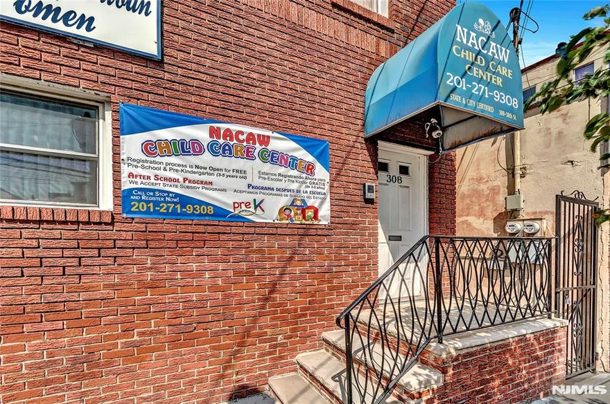 Prime commercial space available in the heart of Union City, ideal for a daycare, educational center, or other professional business use. This spacious unit features two bathrooms and two dedicated parking spaces for added convenience. The open layout offers flexibility to customize the space to your operational needs. Located in a high-visibility area with excellent foot traffic and easy access to public transportation, this property presents the perfect opportunity to establish or expand your business in a thriving community.