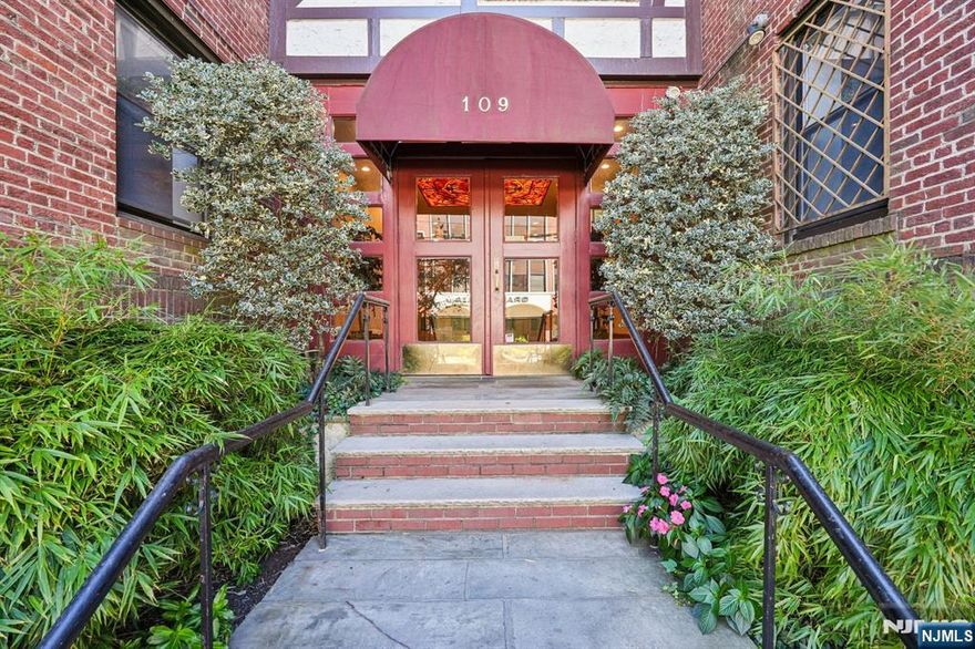 Experience elevated living in this western facing bright and beautifully updated 2 bedroom and 2 full bathroom condo at The Grand Chester. Superbly located within blocks of the bustling downtown Englewood that has an abundance of services, shopping, myriad restaurant cuisine and the incredible Bergen County Performing Arts Center. This stylish residence feature gleaming hardwood floors throughout the unit, an open living room and dining room perfect for entertaining your guests. The modern eat in kitchen with extensive granite countertops, ample pantry and storage for all of your gourmet cooking needs has newer stainless steel appliances. Recent upgrades include replaced HVAC system, newer energy efficient windows, and insulated wall ensuring year round comfort and lower utility costs. The spacious primary suite offers sweeping views to the west and downtown as well as a private full bath and generous closet space. The second bedroom also has sweeping views easy access to the second full bathroom and provides versatility for either guests or use as a home office. Enjoy a bonus basement storage unit, on floor laundry and a reserved parking space. The pet friendly community offers 24 hour superintendent service, security cameras, and a secured entrance for peace of mind. Ideally located near express NYC buses, parks and cultural attractions, this home blends modern convenience with a vibrant urban lifestyle just minutes from Manhattan.