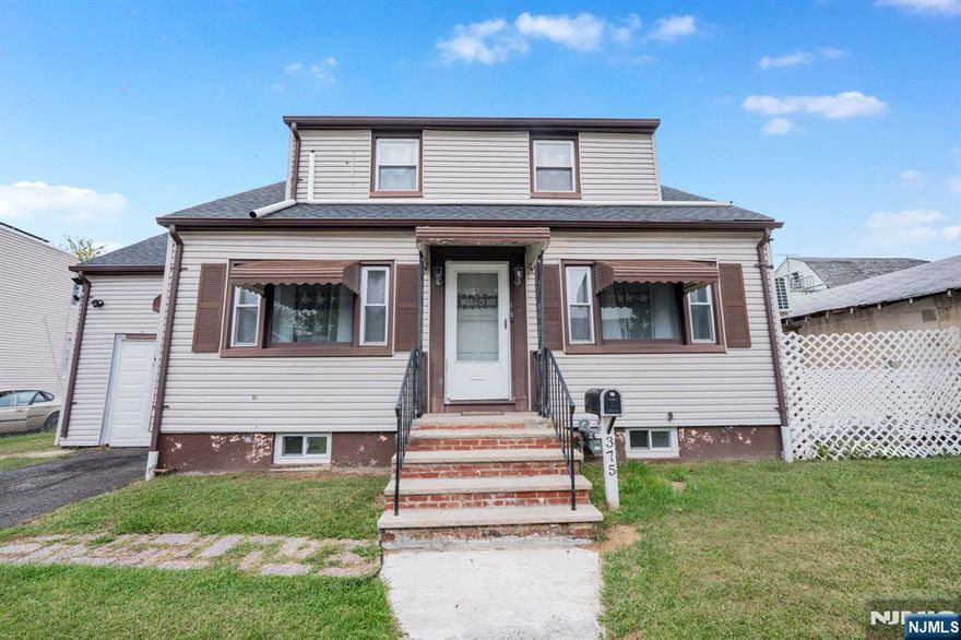 Welcome to this beautifully updated home in East Orange, offering space, comfort, and flexible living with room to grow! First Floor: Formal dining room with laminate and tile flooring throughout. Central A/C hookup ready. 1 spacious bedroom + 1 full bathroom (renovated in 2023). Beautiful, high-end kitchen with granite countertops and direct access to the deck and large backyard. Bonus room perfect for an office, playroom, or flex space. Plenty of natural light throughout. Second Floor: 2 comfortable bedrooms with ductless split A/C units. Potential for future expansion above the existing structure (buyer to verify with city). Basement: Partially finished basement with walk-out access, half bathroom, washer & dryer included. Additional Highlights: Brand-new roof (2024), Hot water heater (2023), Spacious yard with deck for outdoor entertaining, Room to customize or expand. Located in a convenient East Orange location close to shopping, schools, and public transportation. This home is move-in ready and full of potential. Schedule your private tour today!