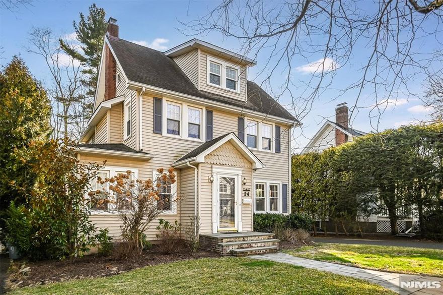 Enormous curb appeal,warmth,& character welcome you home to this classic CH Colonial,ideally set on a picturesque tree-lined street in the highly desirable town of Glen Rock.Offering 2400 SF of living + finished lower level,this elegant 4-BR, 2.5-bth home blends timeless charm w/modern comfort.Gracious EF opens to warm,inviting LR & FDR.Traditional details pair beautifully w/open floor plan.Spacious EIK flows into stunning FR featuring fpl & SGDs to the outdoors.Enjoy casual meals in sun-filled breakfst rm or step outside thru 2nd set of SGDs to the fabulous deck & private yard-perfect for indoor-outdoor living.Dedicated home office w/built-in shelves & abundant natural light provides ideal workspace,& a convenient PR completes the 1st level.Upstairs find 4 generously sized BRs,incl fabulous primary w/wall of closets,custom built-ins,& private bth w/lrge vanity & shower-over-tub.Beautifully updated hall bth serves the remaining BRs.An exciting highlight of this home is the expansive 3rd-level bonus rm-exceptional,sun-drenched finished space w/4 new windows offering endless possibilities.Envision a home office,studio,media,gym,game rm or guest suite!The finished lower level provides even more flex living space,featuring updated rec rm,2 addl open finished rms for play,ample storage,& lrge laundry rm.Enjoy everything this home & Glen Rock have to offer-top-rated schools,steps to Saddle River Park,exceptional NYC commute & charming downtown dining & shopping.